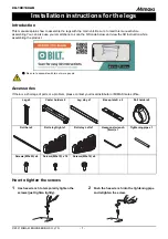 MIMAKI CG-AR Series Installation Instructions preview