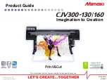 Предварительный просмотр 1 страницы MIMAKI CJV300-130 Product Manual