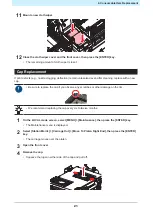 Preview for 21 page of MIMAKI CJV330 Series Care And Maintenance