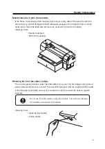 Preview for 5 page of MIMAKI GP-1810D Daily Care Manual