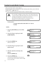 Preview for 14 page of MIMAKI GP-1810D Daily Care Manual