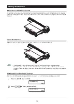 Preview for 12 page of MIMAKI JFX200-2513EX Requests For Daily Care And Maintenance