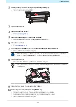 Preview for 17 page of MIMAKI jV100-160 Requests For Care And Maintenance