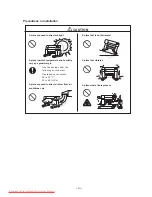 Preview for 11 page of MIMAKI JV3-250 SP Operation Manual