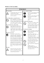 Preview for 9 page of MIMAKI JV4 Series Operation Manual