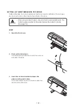 Preview for 60 page of MIMAKI JV4 Series Operation Manual