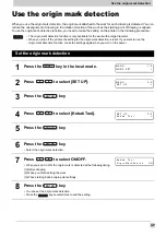 Preview for 37 page of MIMAKI Kebab MKII Operation Manual