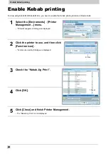 Preview for 44 page of MIMAKI Kebab MKII Operation Manual