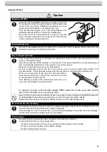 Предварительный просмотр 5 страницы MIMAKI MBIS3 Operation Manual