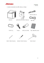 Preview for 4 page of MIMAKI Sindoh 3DFF-222 Installation Manual