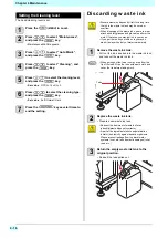 Предварительный просмотр 88 страницы MIMAKI SWJ-320EA Operation Manual