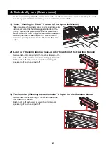 Preview for 6 page of MIMAKI T 300P-1800 Series Requests For Care And Maintenance