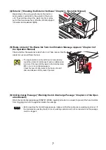 Preview for 7 page of MIMAKI T 300P-1800 Series Requests For Care And Maintenance