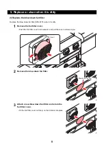 Preview for 8 page of MIMAKI T 300P-1800 Series Requests For Care And Maintenance