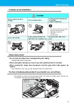 Предварительный просмотр 7 страницы MIMAKI TPC-1000 Safety Precautions