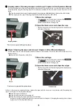 Предварительный просмотр 3 страницы MIMAKI TS30-1300 Requests For Care And Maintenance