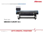 Preview for 44 page of MIMAKI TS300P-1800 Product Manual