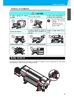 Preview for 11 page of MIMAKI TS500-1800 Operation Manual