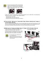 Preview for 7 page of MIMAKI TX300P-1800 Care And Maintenance