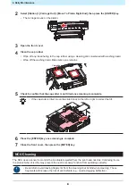 Preview for 8 page of MIMAKI UJV-160 Care And Maintenance