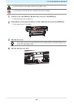 Preview for 27 page of MIMAKI UJV-160 Care And Maintenance