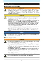 Preview for 6 page of MIMAKI UJV100-160 Safety Precautions