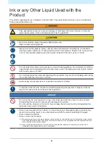 Preview for 9 page of MIMAKI UJV100-160 Safety Precautions