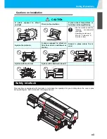 Preview for 13 page of MIMAKI UJV500-160 Operation Manual