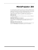 Preview for 7 page of Mimio 280 User Manual