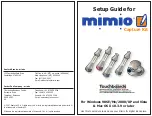 Preview for 1 page of Mimio DMA-02 Setup Manual