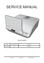 Mimio MimioProjector Service Manual preview