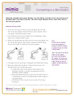 Preview for 3 page of Mimio MimioView Hardware Reference Card