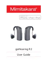 Mimitakara goHearing R2 User Manual preview