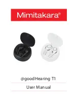 Preview for 1 page of Mimitakara goodHearing T1 User Manual