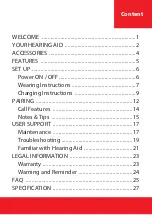 Preview for 3 page of Mimitakara goodHearing T1 User Manual