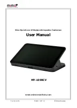 Предварительный просмотр 1 страницы Mimo Monitors MY-1090CV User Manual