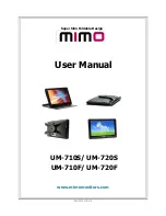 Preview for 1 page of MIMO UM-710F User Manual