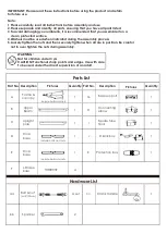 Preview for 2 page of Mimosa CAYMEN Assembly Instructions Manual