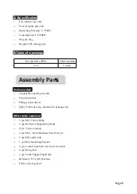 Preview for 12 page of Mimosa SIGNATURE 3171022 Manual