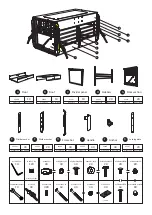 Preview for 2 page of mimsafe MULTICAGE Double Large Assembly Instructions Manual