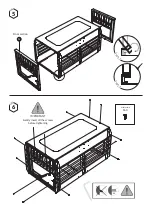 Preview for 5 page of mimsafe MULTICAGE Double Large Assembly Instructions Manual