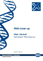 Min NucleoSpin RNA Clean-up User Manual preview