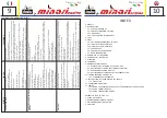 Preview for 5 page of MINARI ENGINE silver shadow F1-AE User Manual