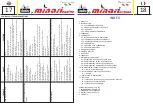 Preview for 9 page of MINARI ENGINE silver shadow F1-AE User Manual