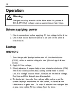 Preview for 24 page of Minarik MM21051C User Manual