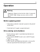 Preview for 19 page of Minarik MM30000 Series User Manual