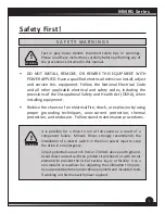 Preview for 3 page of Minarik MMRG30U User Manual