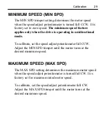 Preview for 37 page of Minarik RG500 Series User Manual