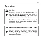 Предварительный просмотр 47 страницы Minarik VFD Series User Manual