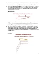 Preview for 8 page of Mincey Marble Manufacturing FR-03 Installation Instructions Manual